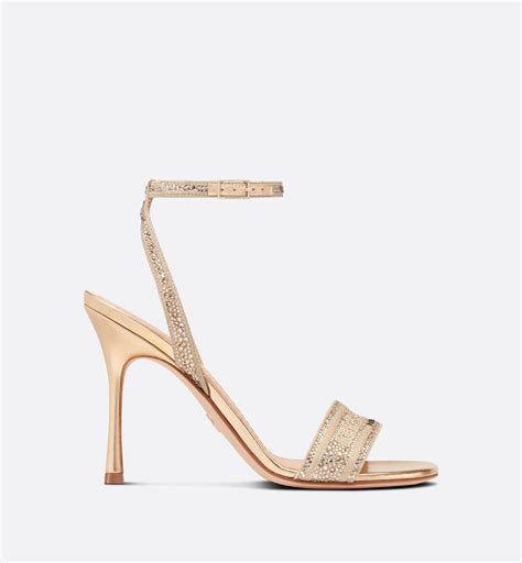 dior dway gold|christian dior sandals outfit.